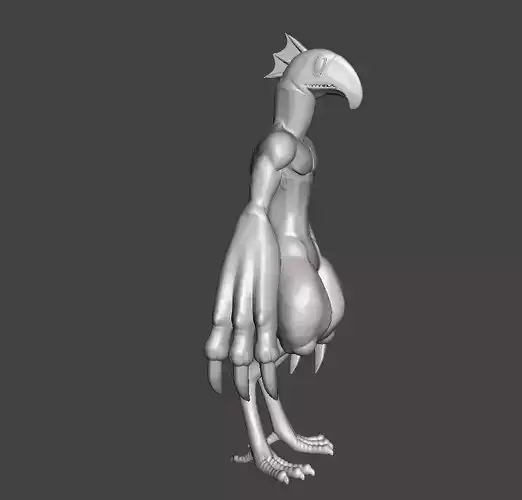 Calzzo Blue Demon 3D Model