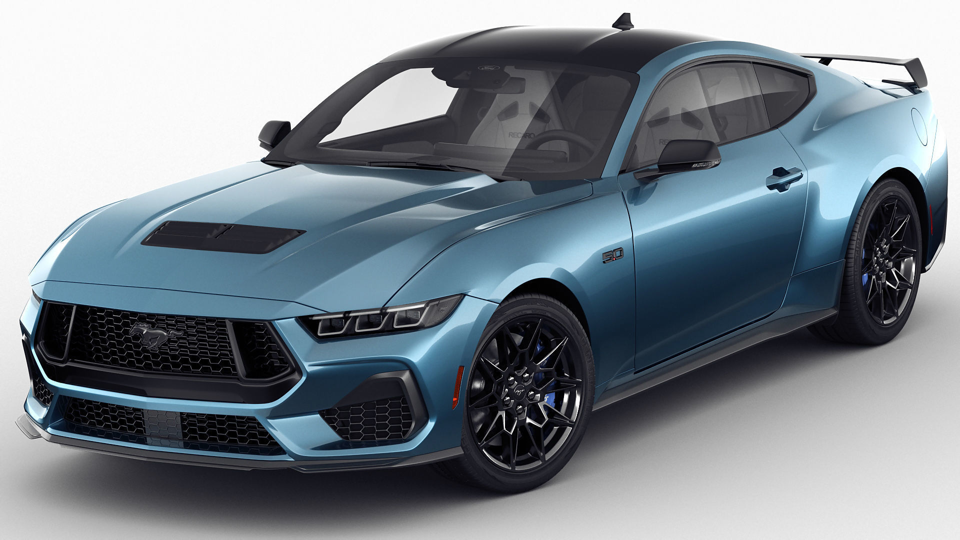 Mustang GT 2024 3D model_1