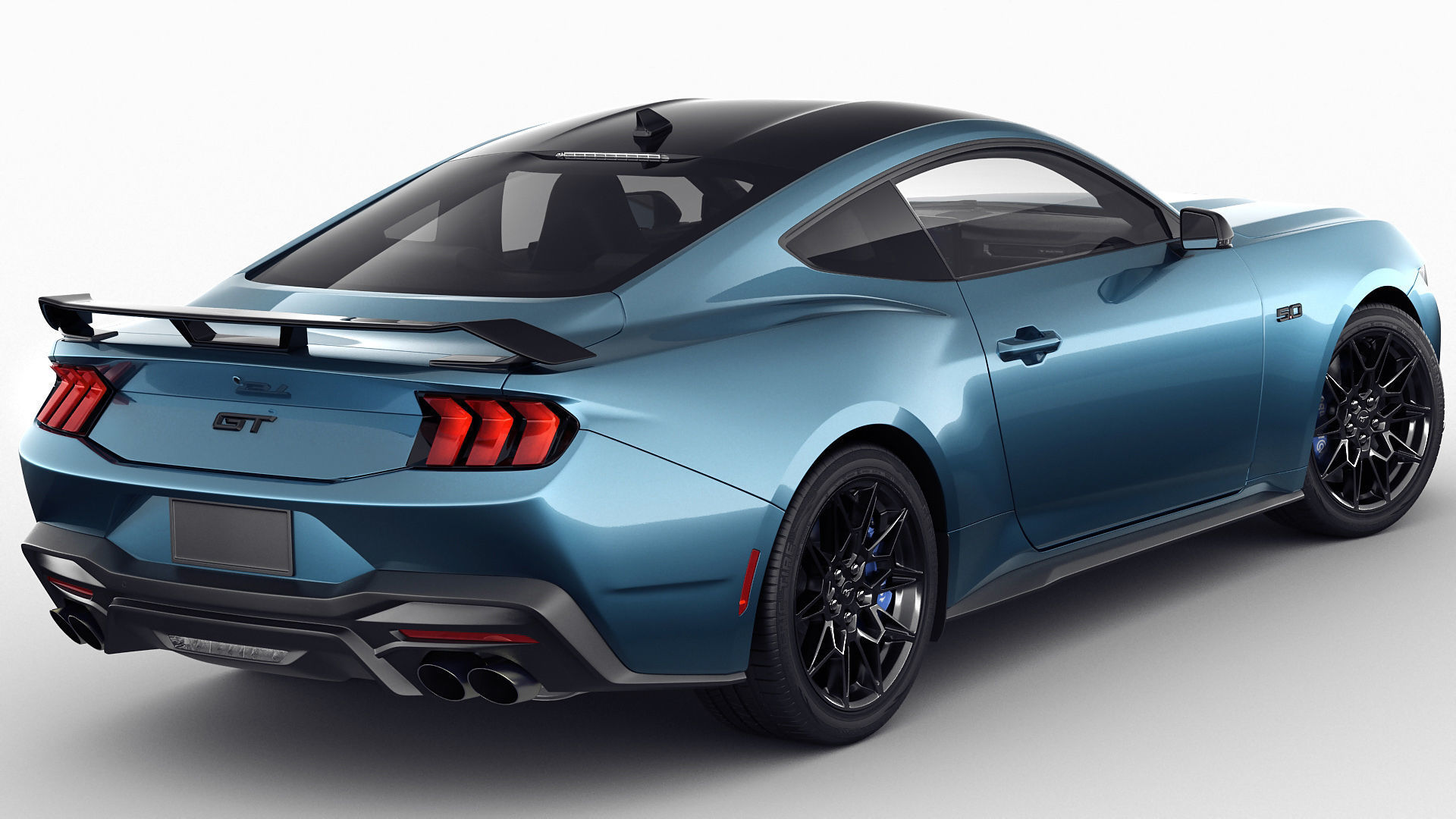 Mustang GT 2024 3D model_3