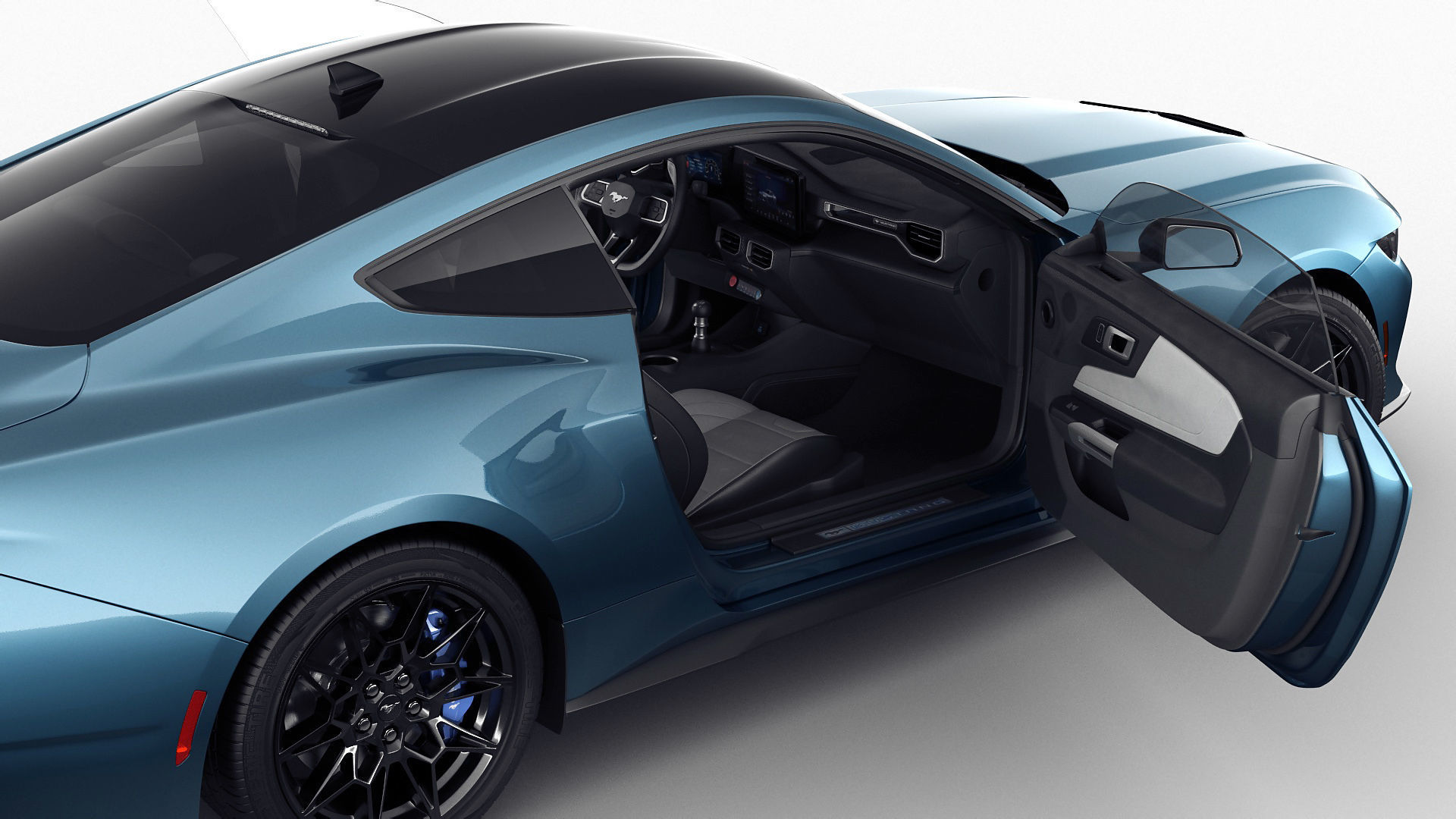 Mustang GT 2024 3D model_19