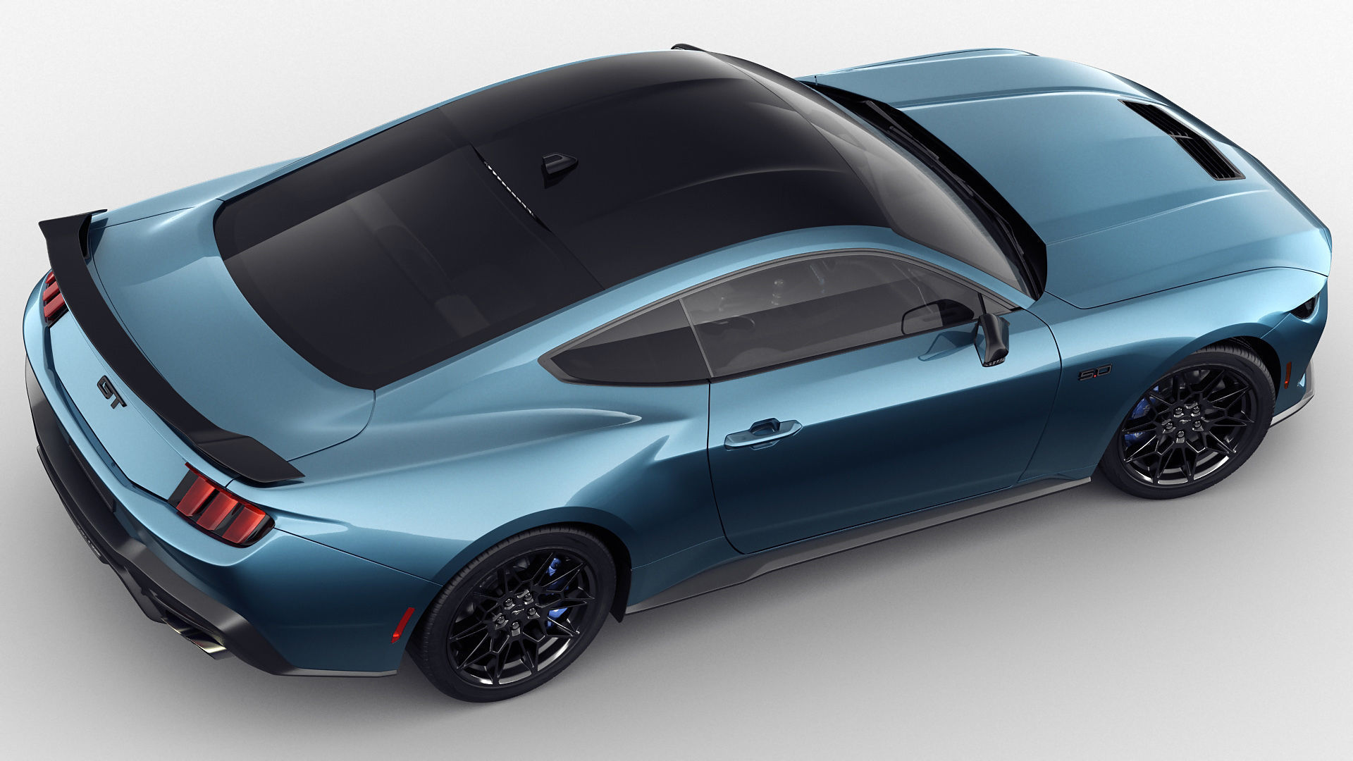 Mustang GT 2024 3D model_12