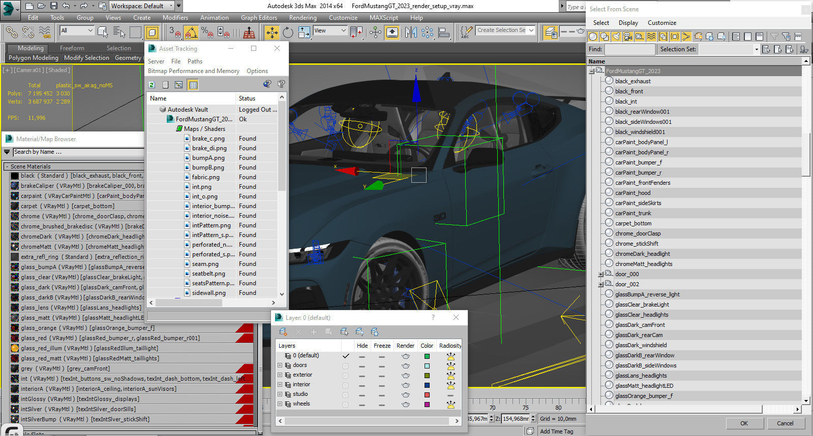 Mustang GT 2024 3D model_36