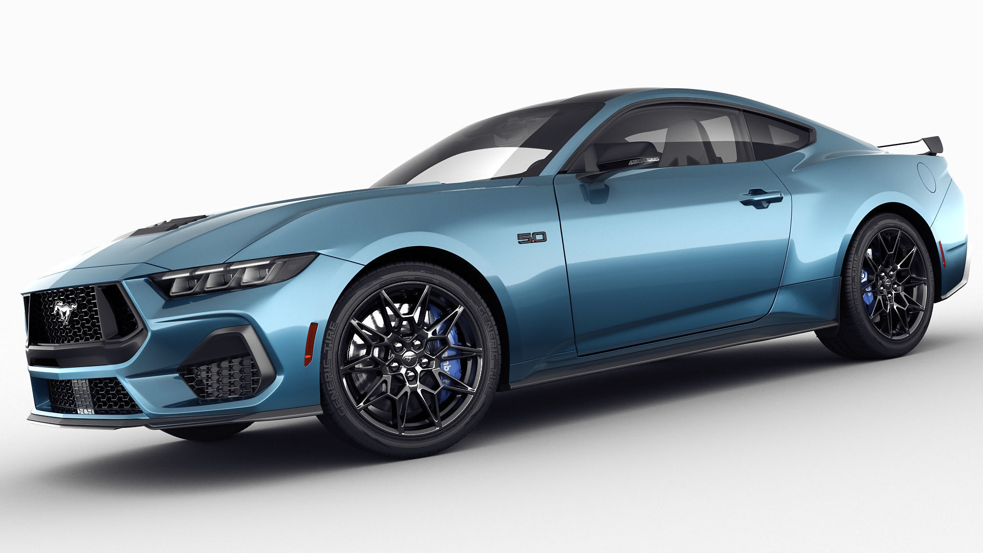 Mustang GT 2024 3D model_13