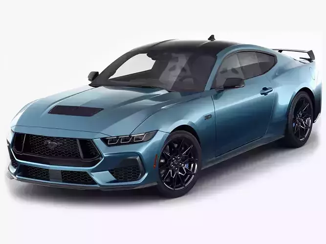 Mustang GT 2024 3D model