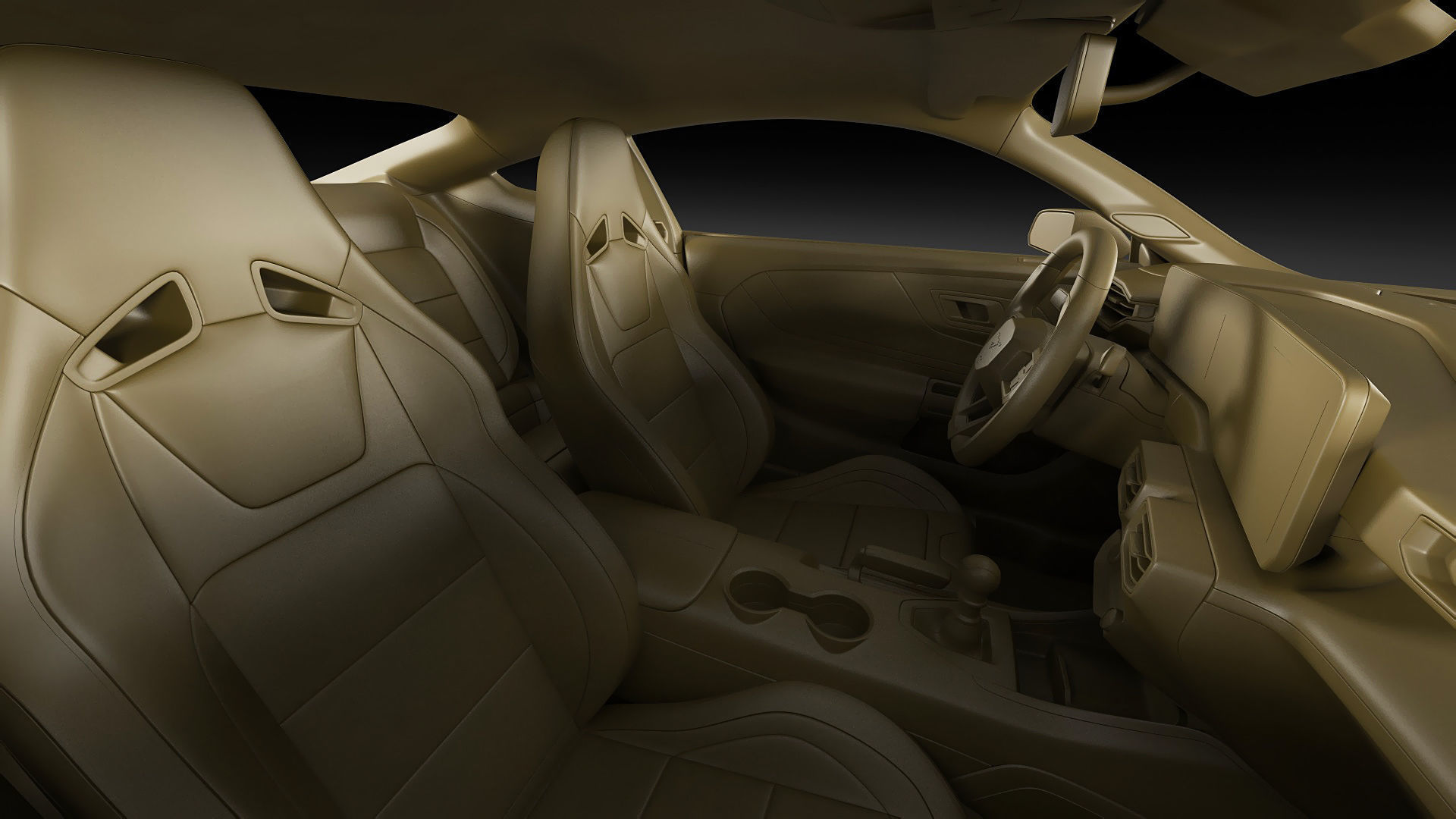 Mustang GT 2024 3D model_31