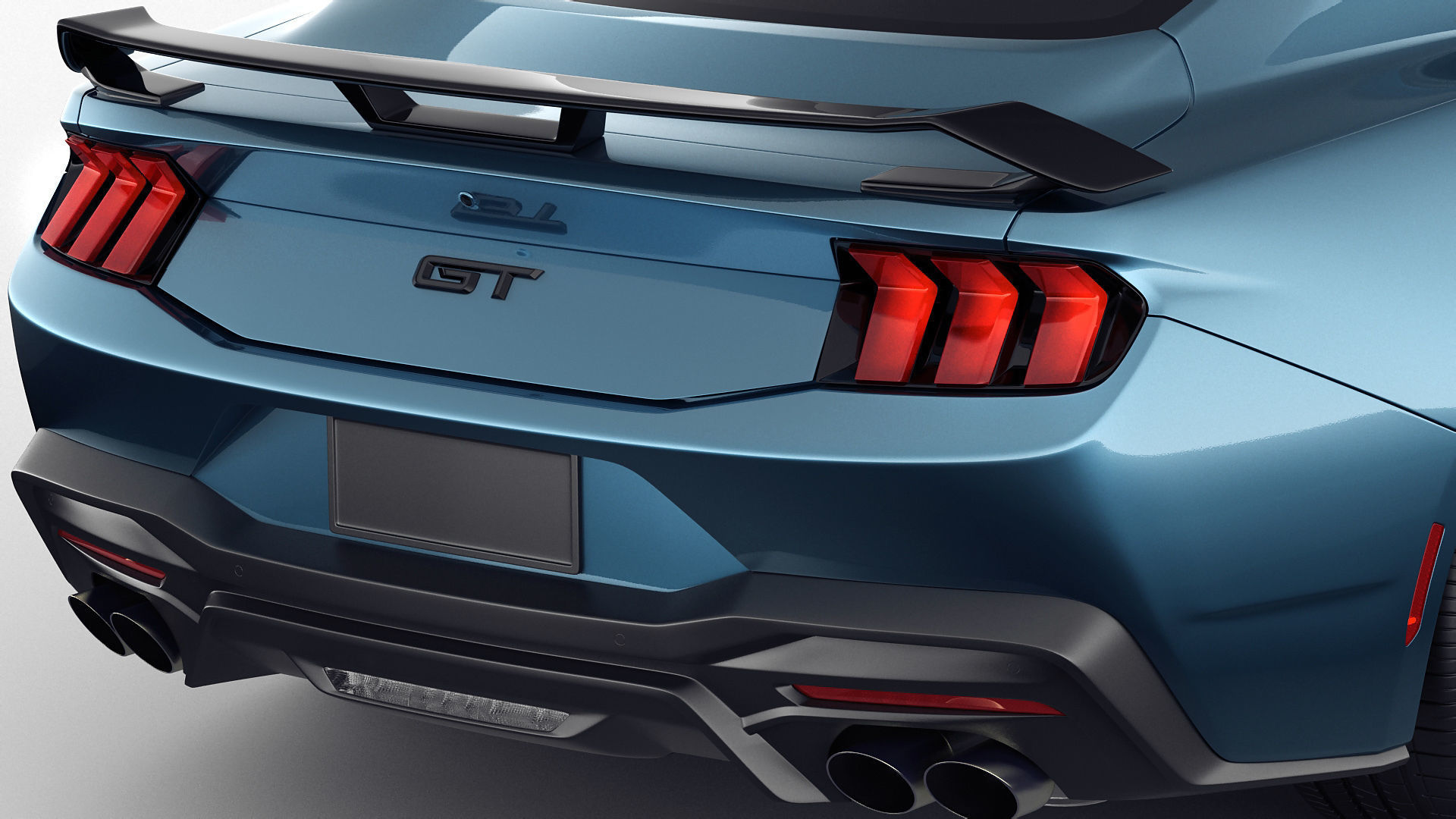Mustang GT 2024 3D model_9