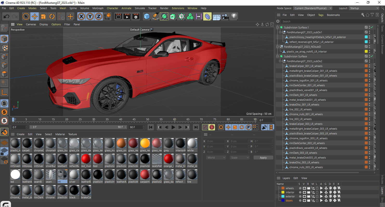 Mustang GT 2024 3D model_37