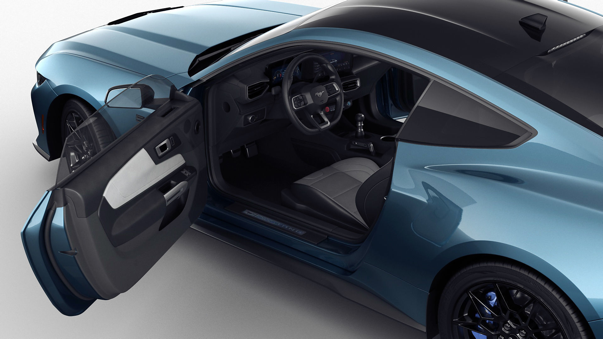 Mustang GT 2024 3D model_2