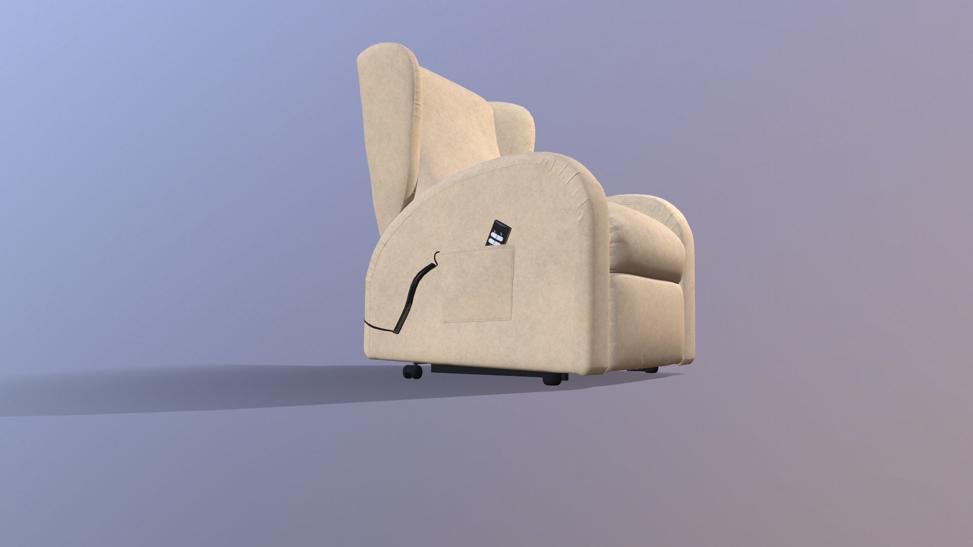 Recliner Chair 3D model_5
