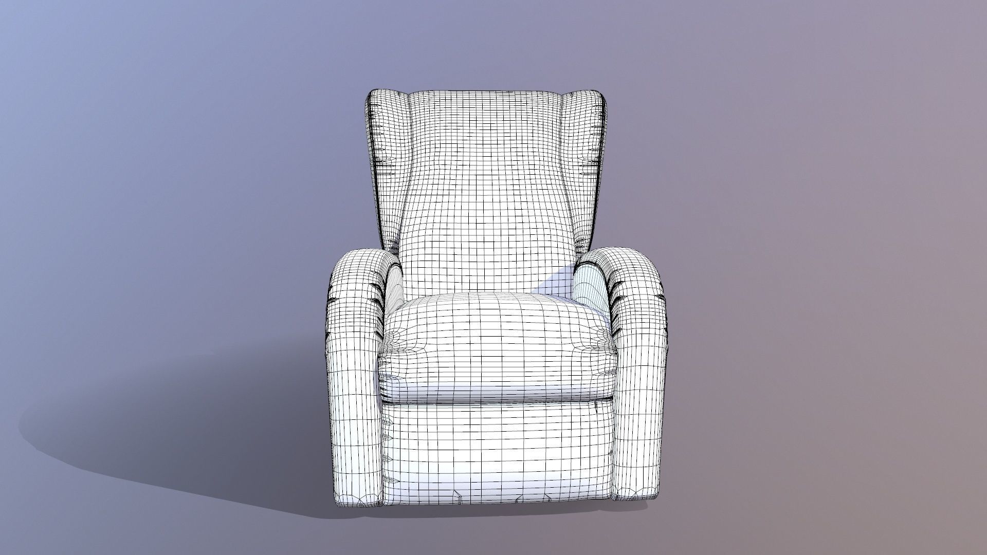 Recliner Chair 3D model_12