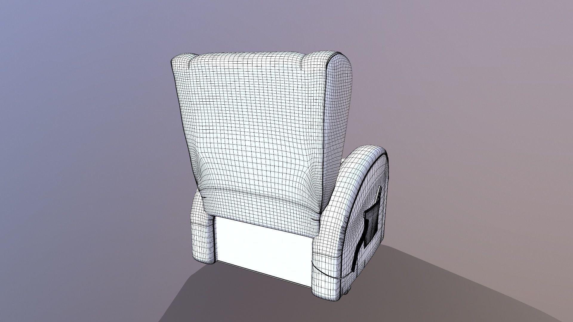 Recliner Chair 3D model_10