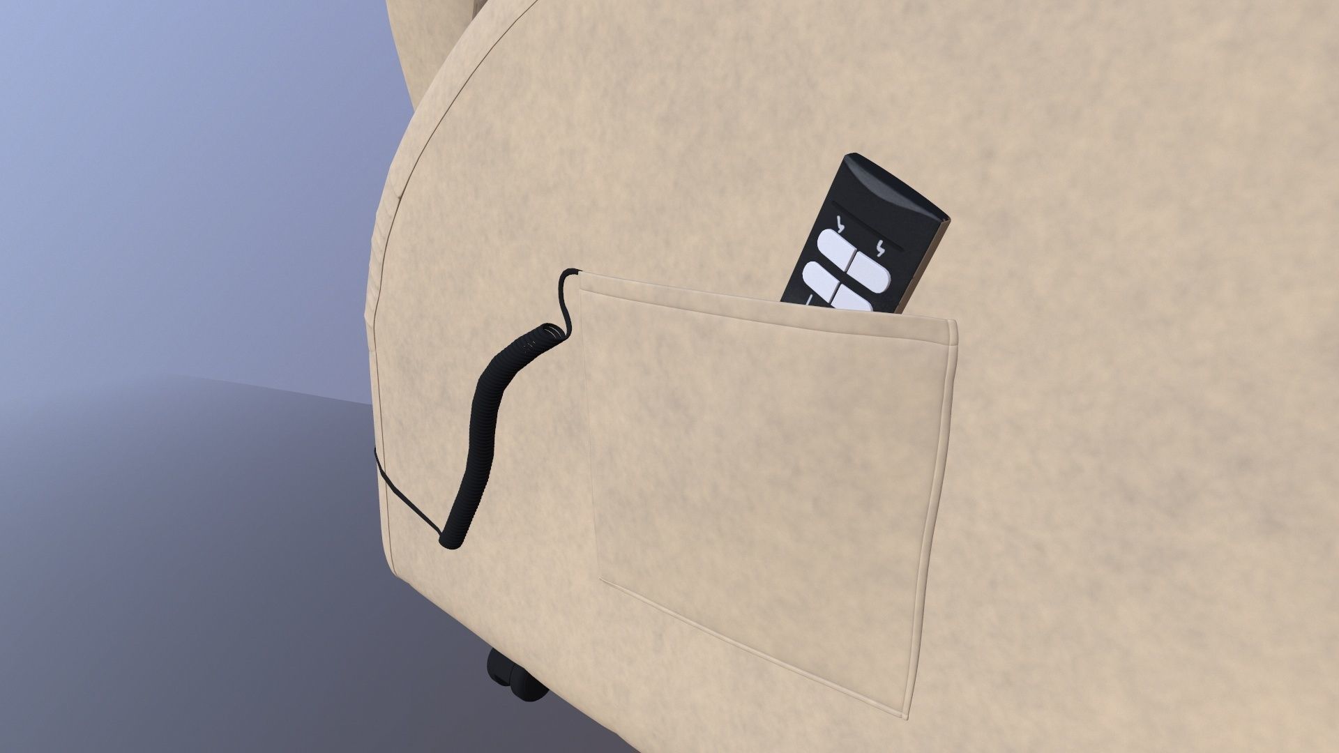 Recliner Chair 3D model_4