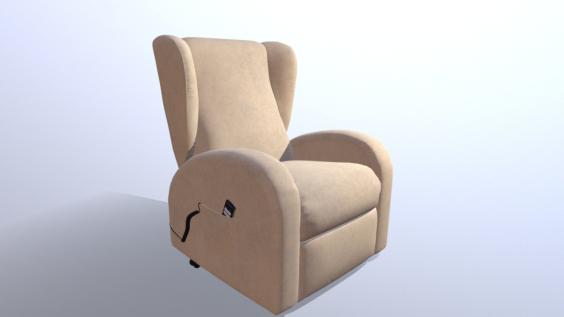 Recliner Chair 3D model_3