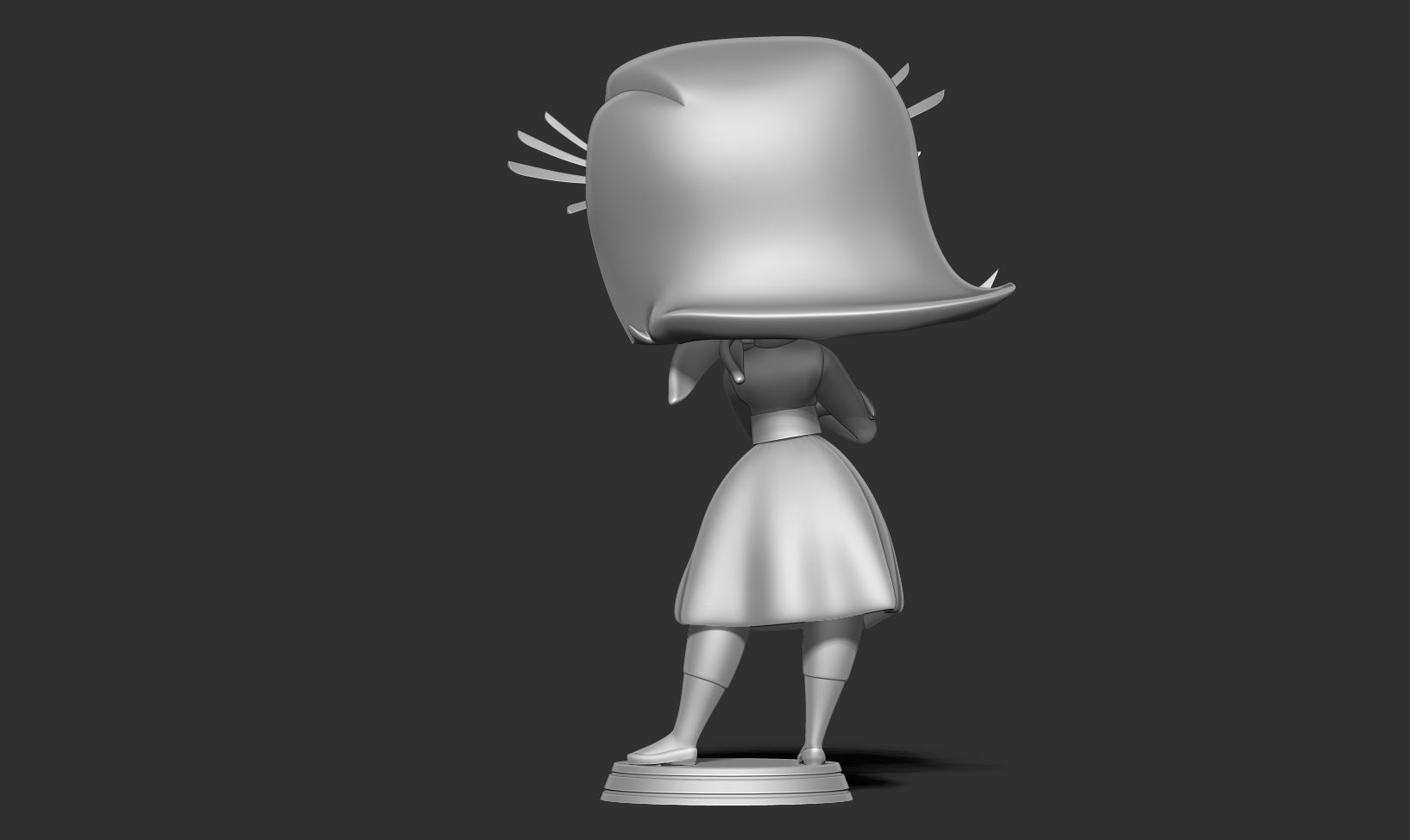 Disgust - Inside Out 2 Fanart 3D print model_8