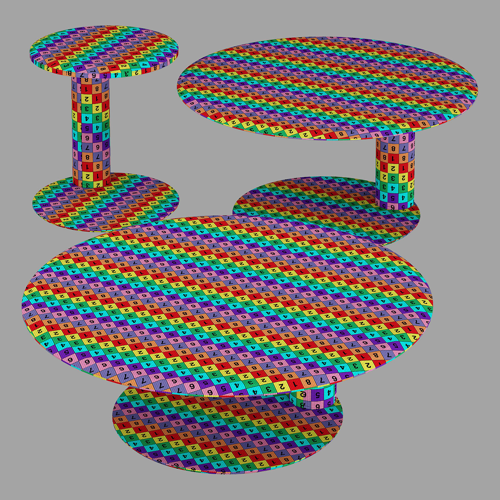 Gallotti and radice oto mini set 1 3D model_7