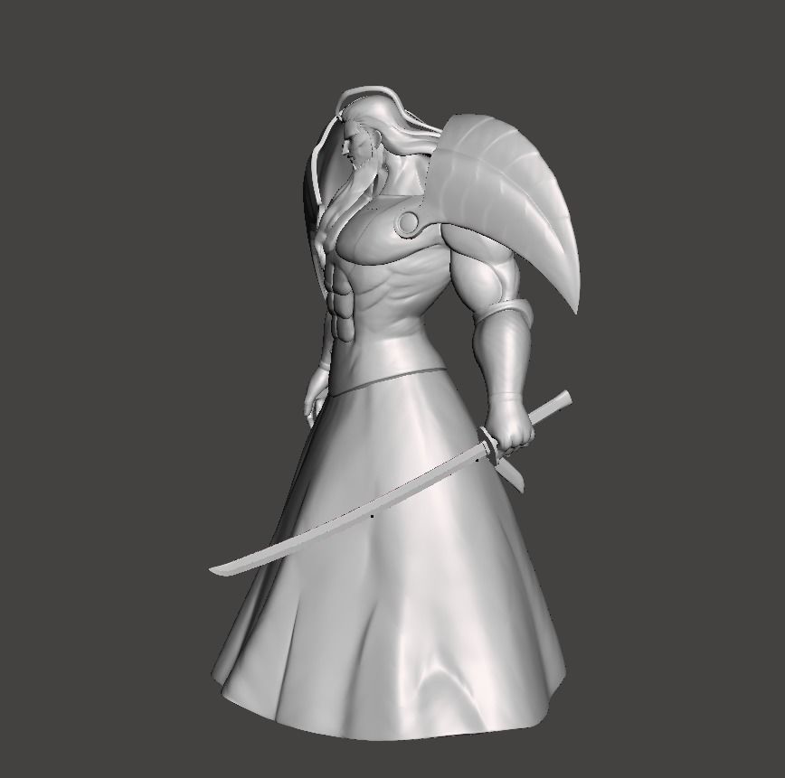 The Demon King Seven Deadly Sins 3D Model 3D print model_1