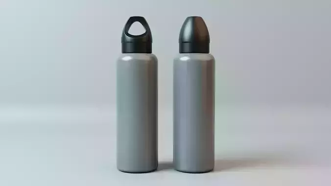 Steel water bottle