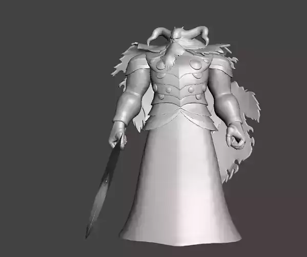 The Demon King 3D Model