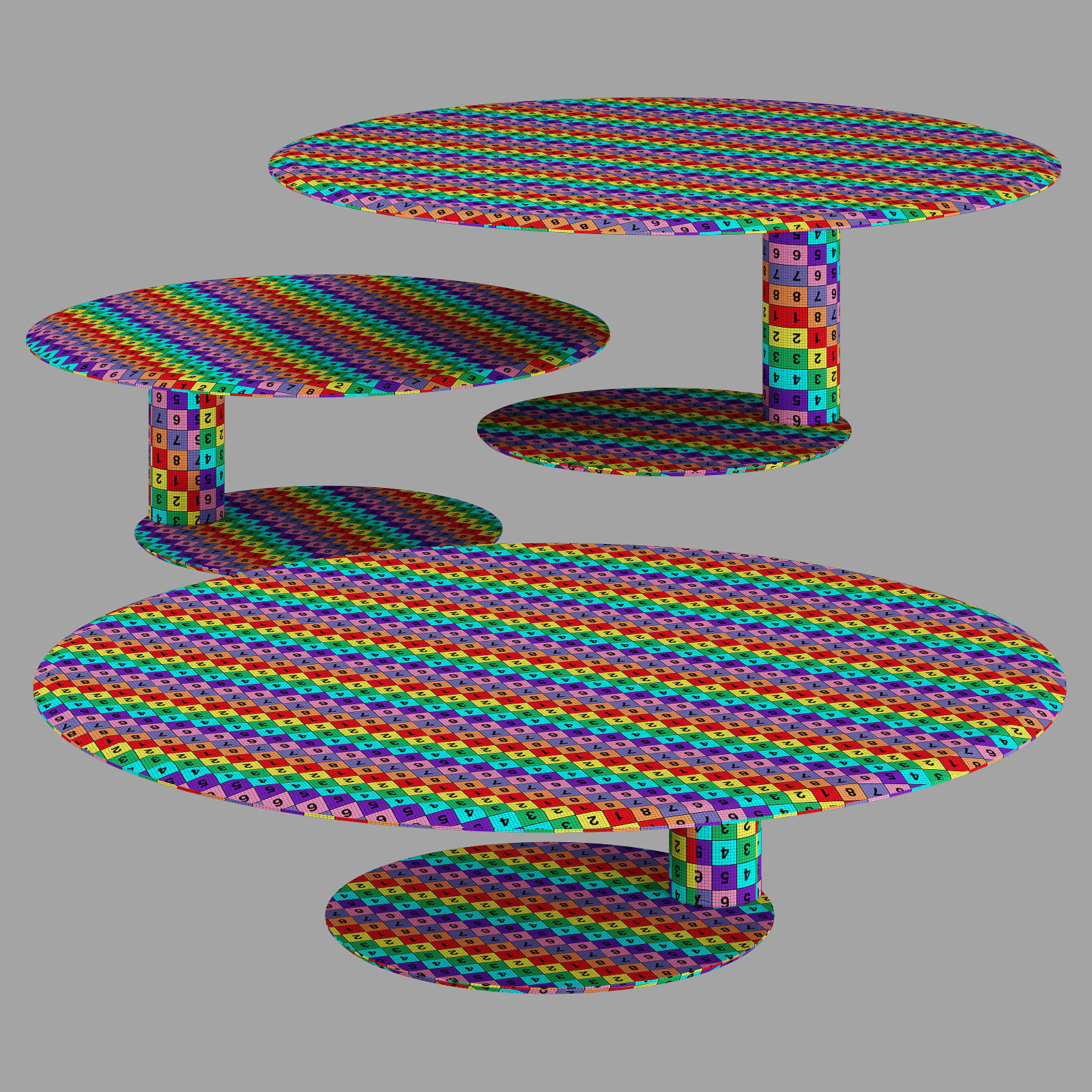 Gallotti and radice oto mini set 3 3D model_7