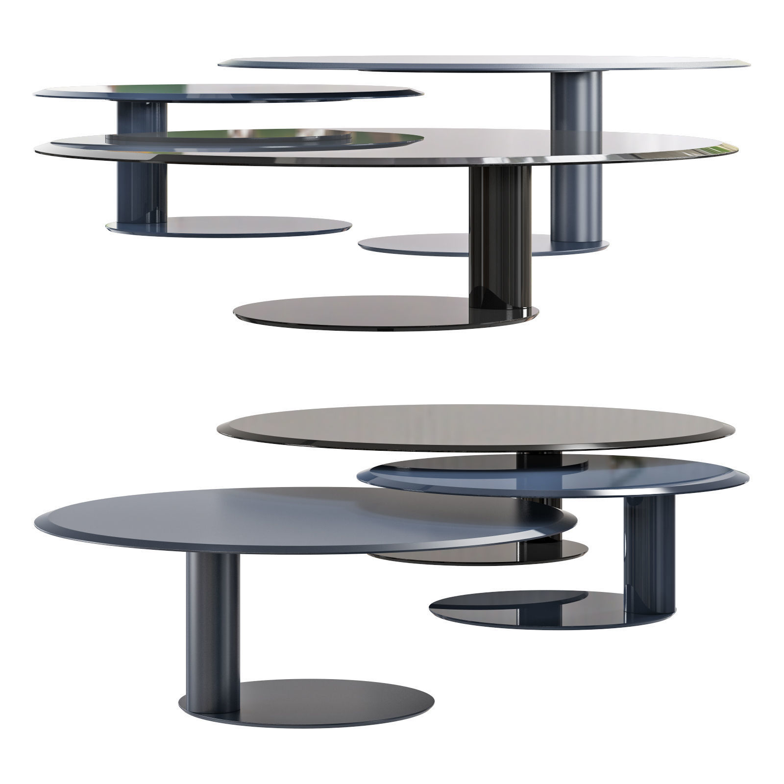 Gallotti and radice oto mini set 3 3D model_1