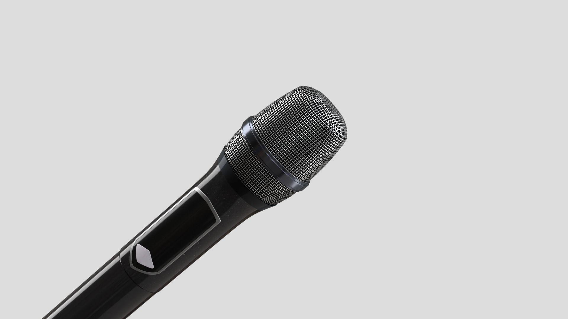 Wireless Microphone 3D model_1