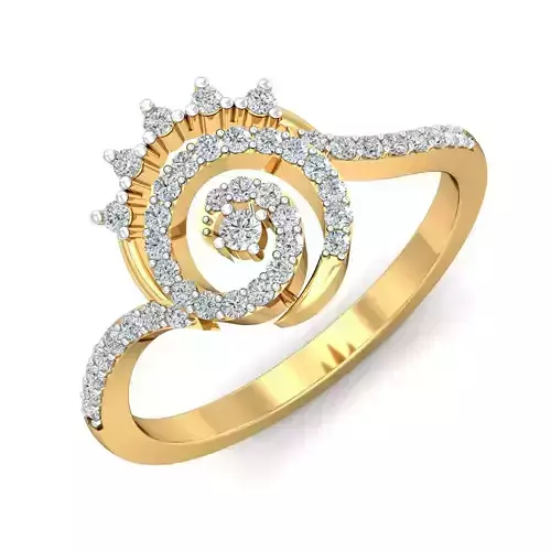 Rose Radiance Diamond Ring
