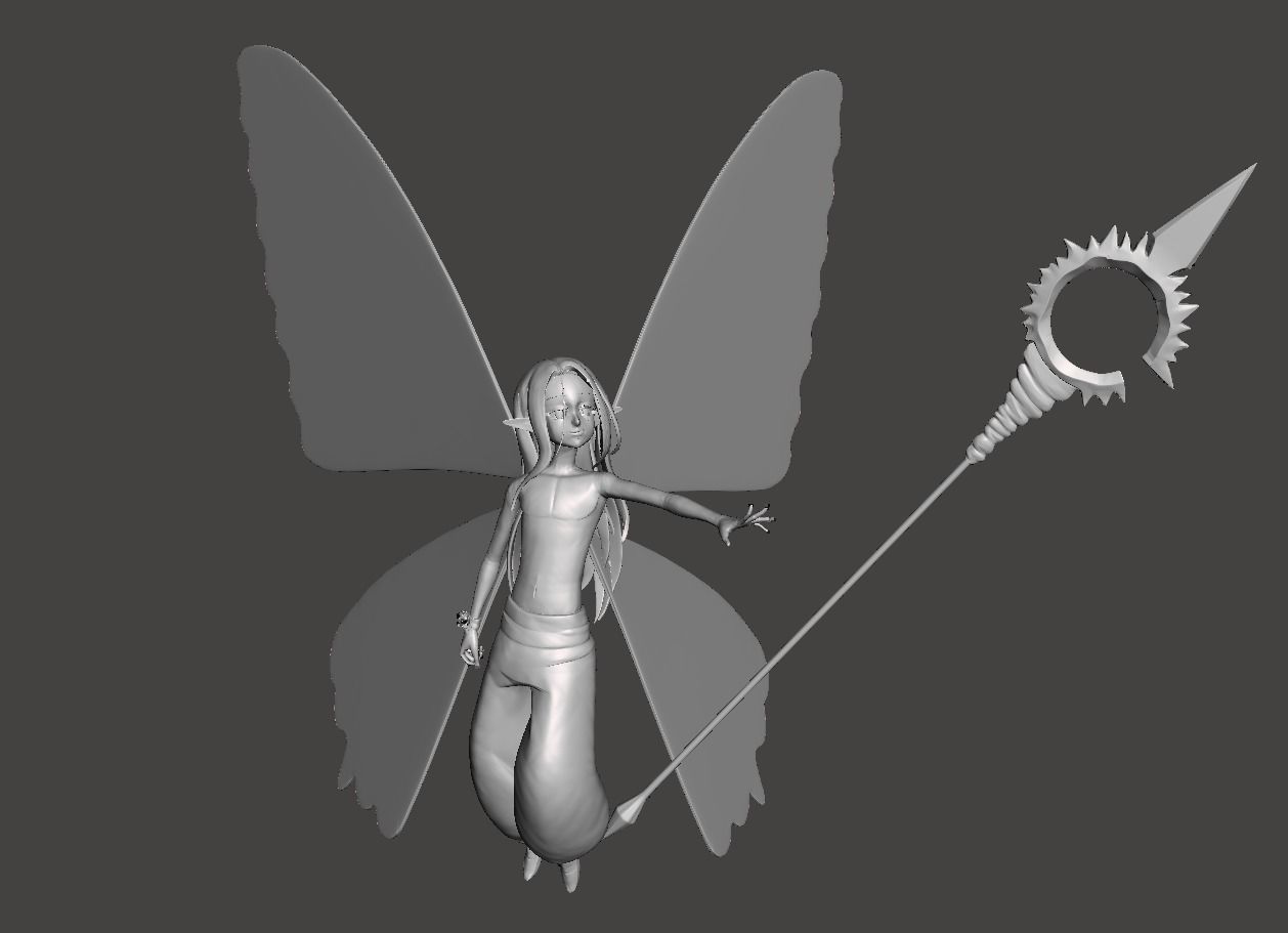 Gloxinia and Basquias 3D Model 3D print model_2