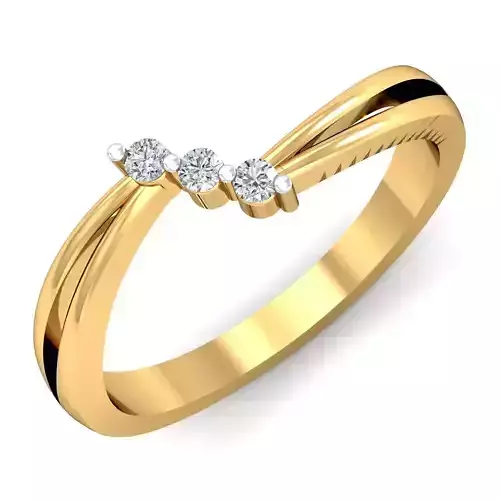 Golden Anniversary Ladies Ring