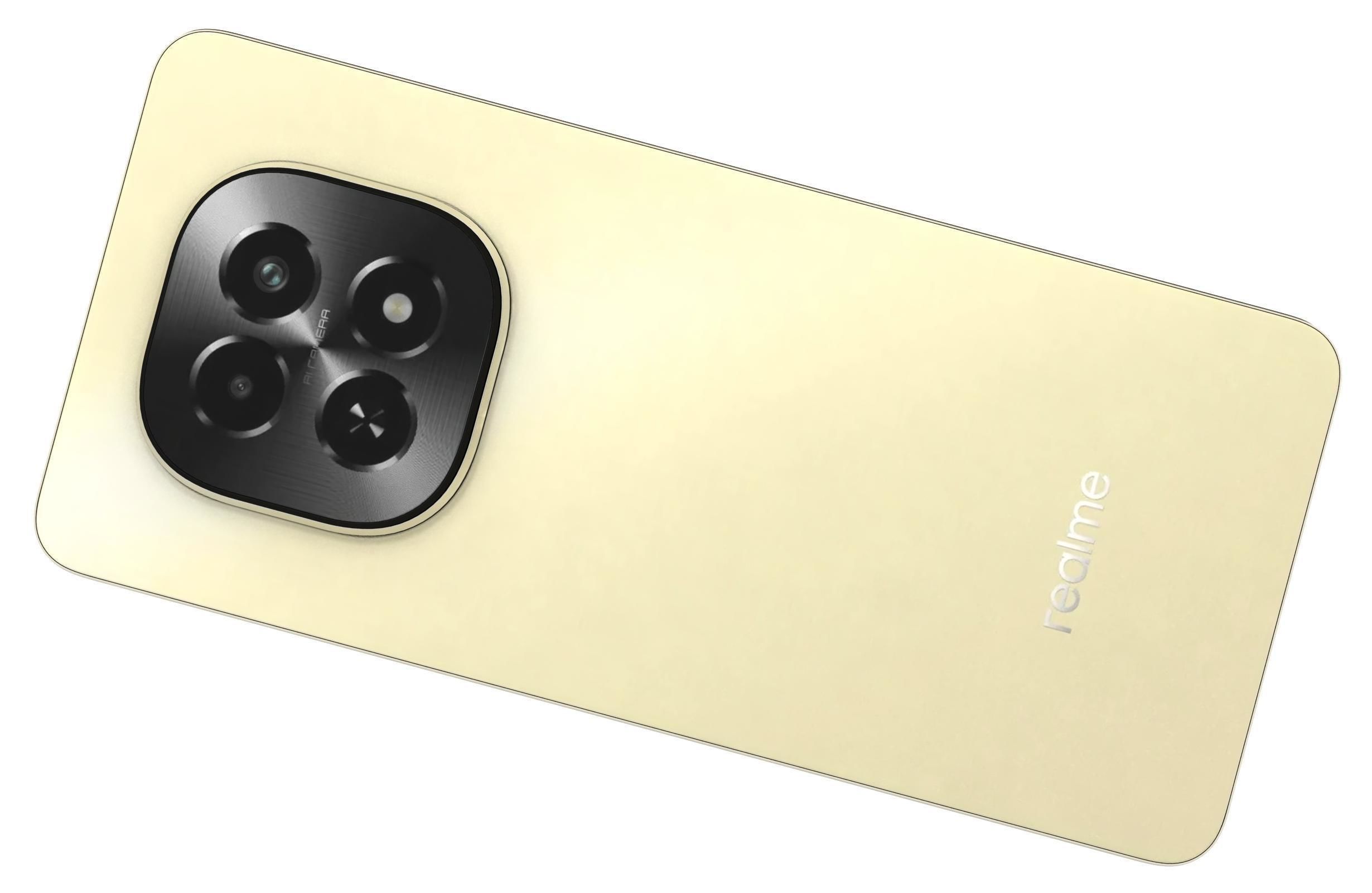 Realme V60s Star Gold 3D model_11