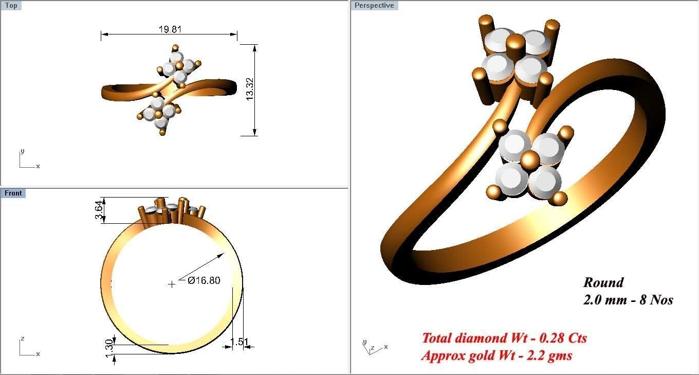 Elegant Floral Jewelry for Every Occasion 3D print model_4