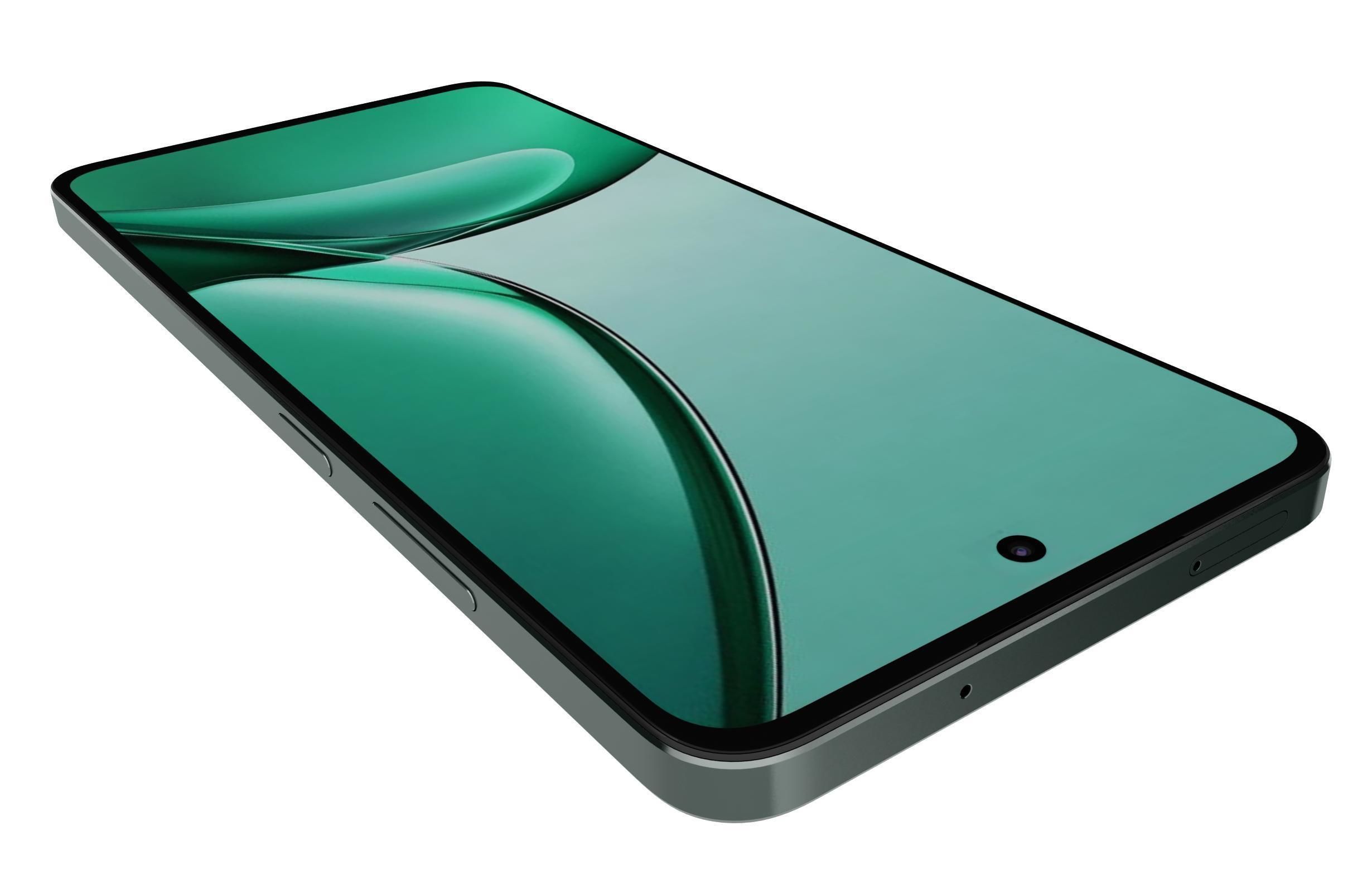 Realme V60s Turquoise 3D model_13