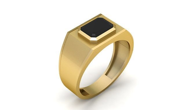 MEN FASHION RING 3D PRINTABLE MODEL 3D print model
