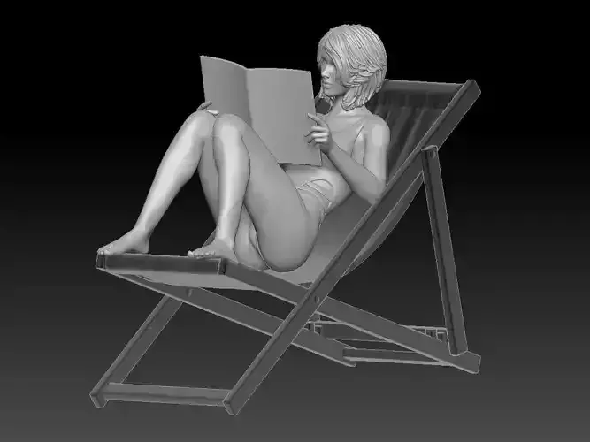 SUMMER POOL AND BEACH GIRL 2