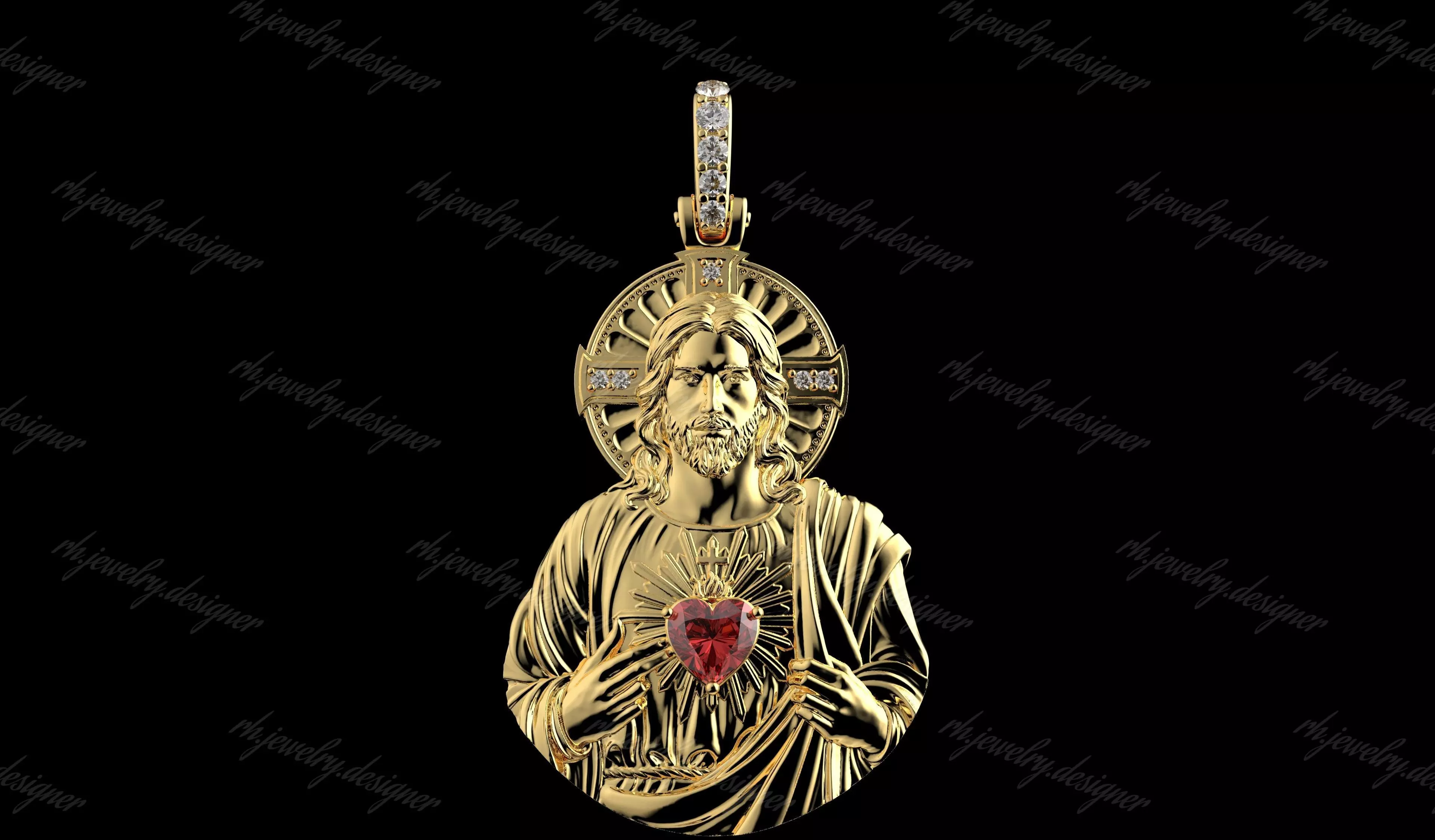 Gold N1172 3D print model_0