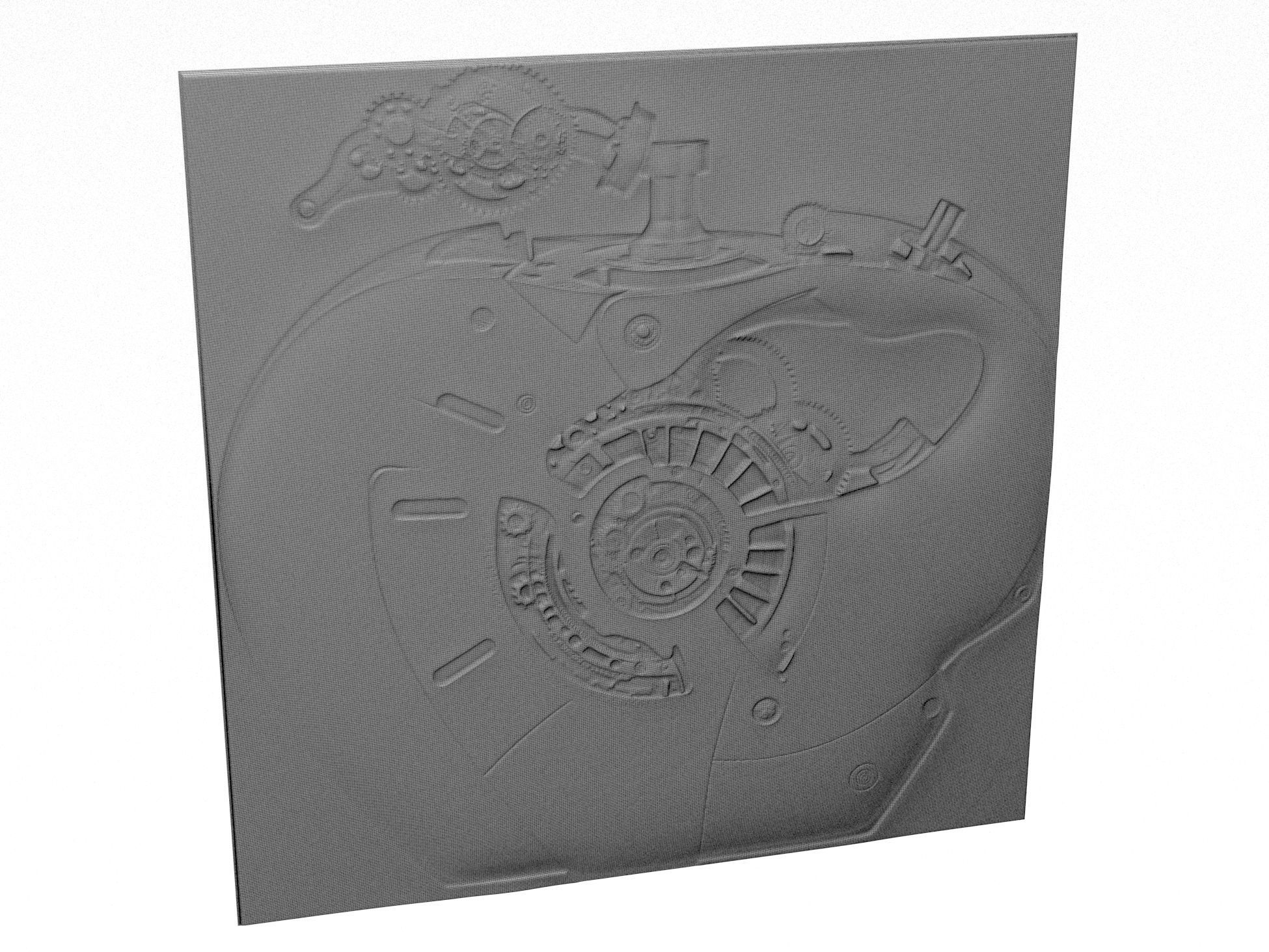 Decorative panel 44 3D model_1