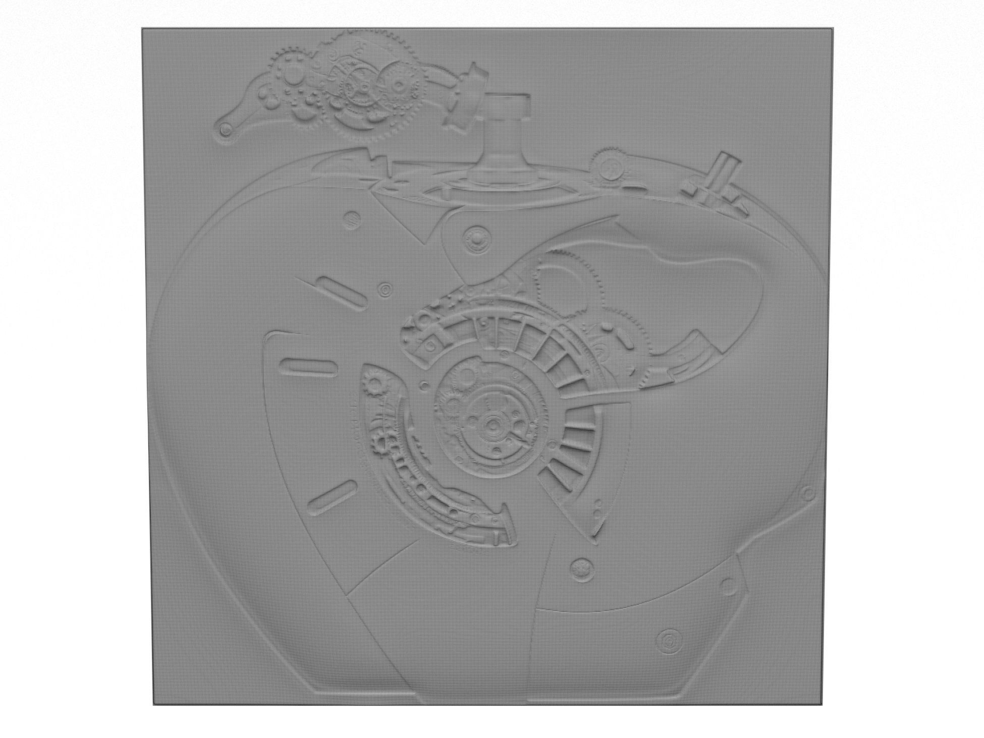 Decorative panel 44 3D model_3