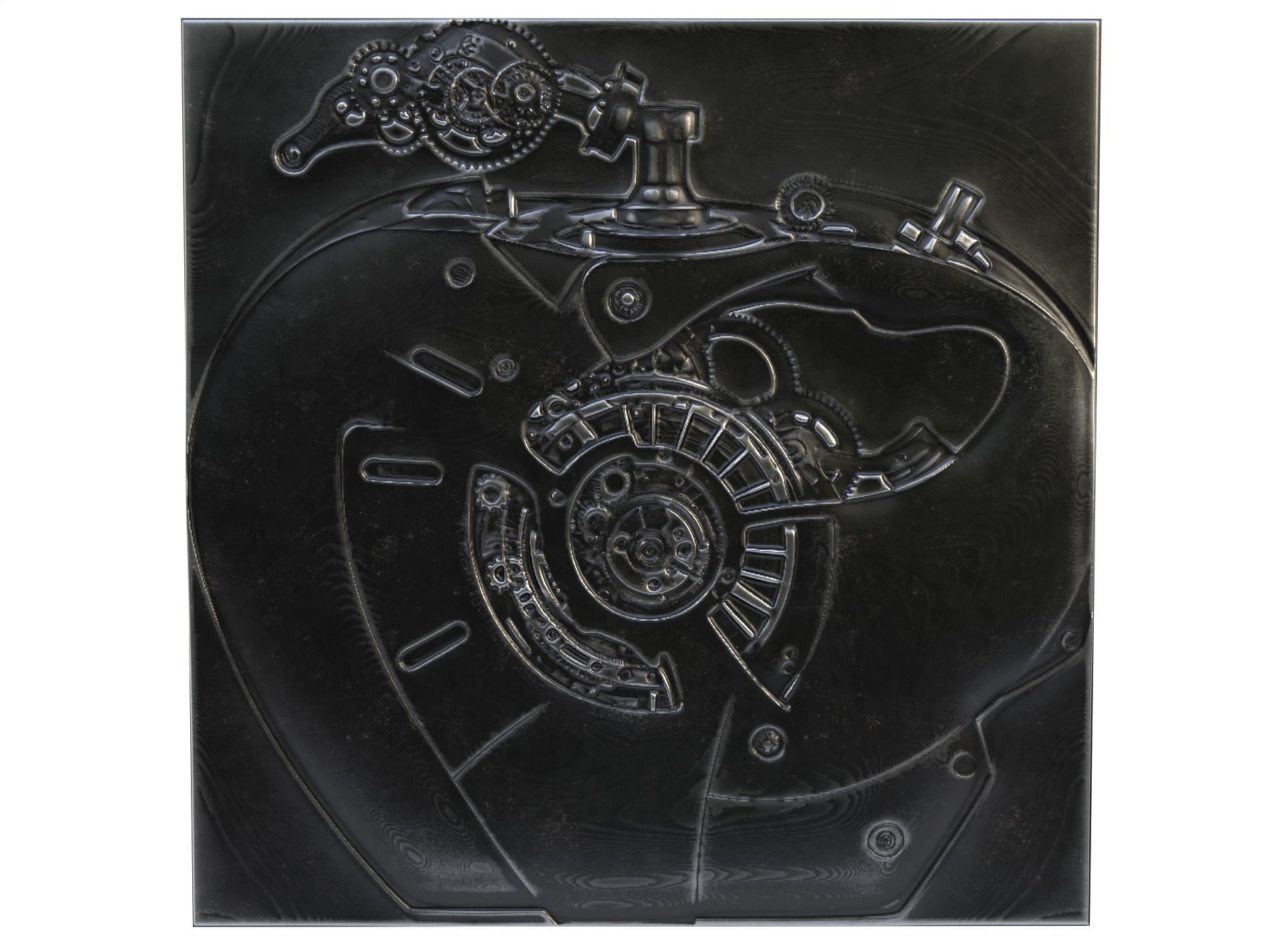 Decorative panel 44 3D model_2