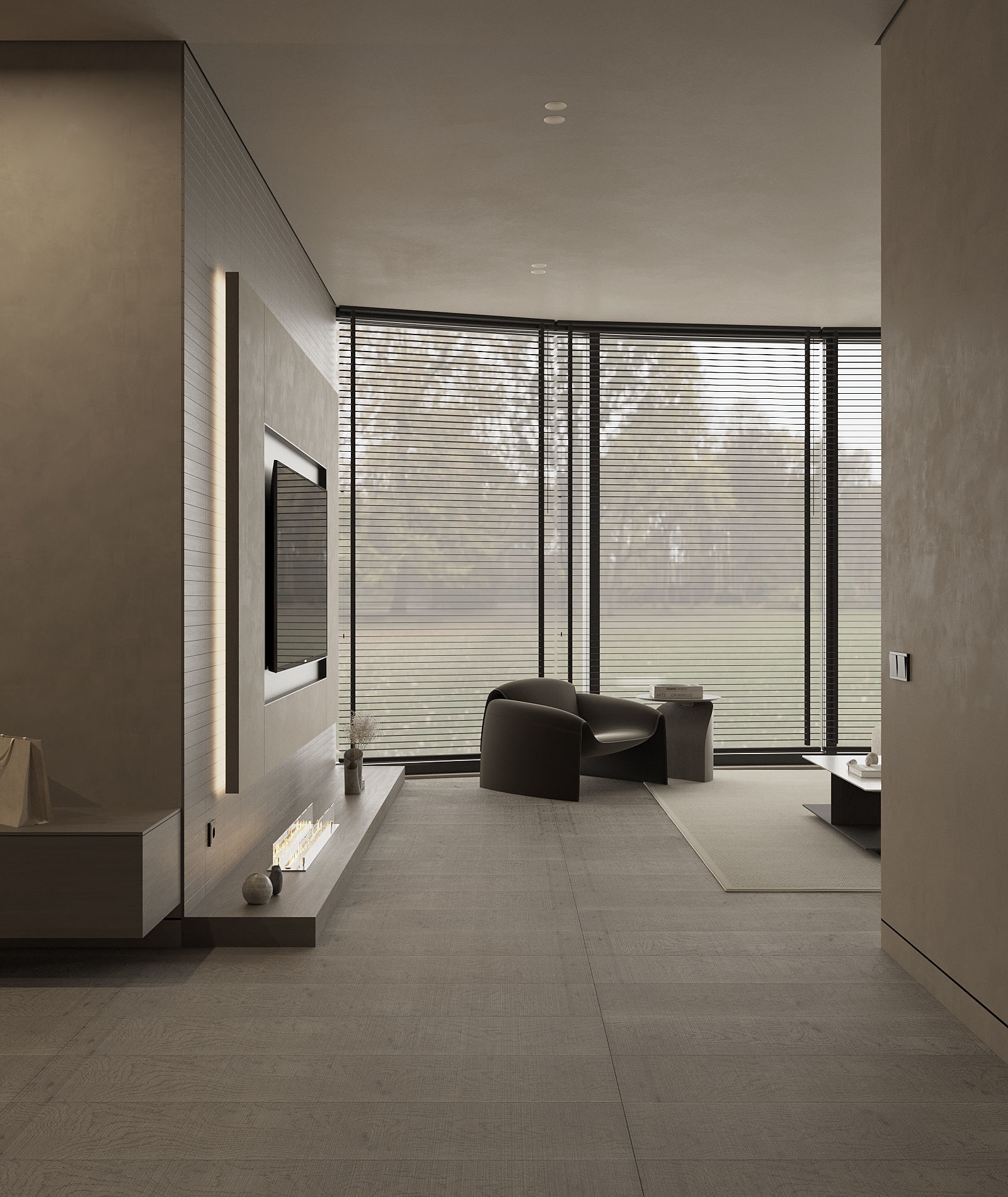 Living room 3D model_12