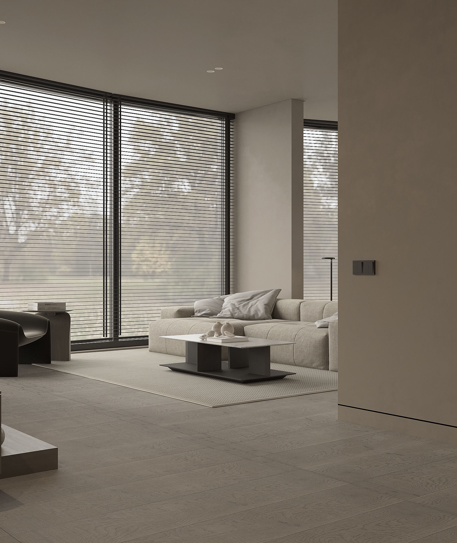 Living room 3D model_1