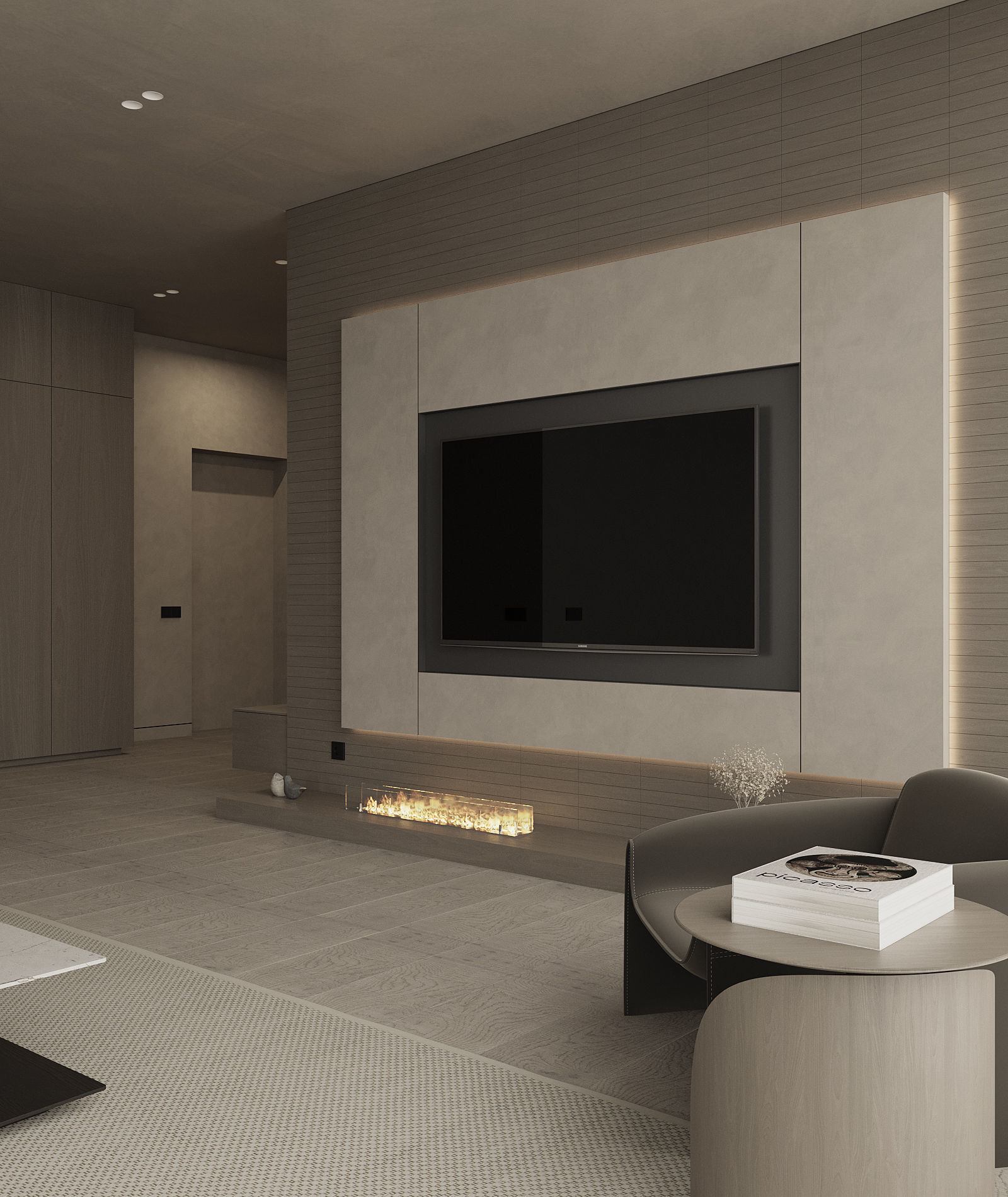 Living room 3D model_16
