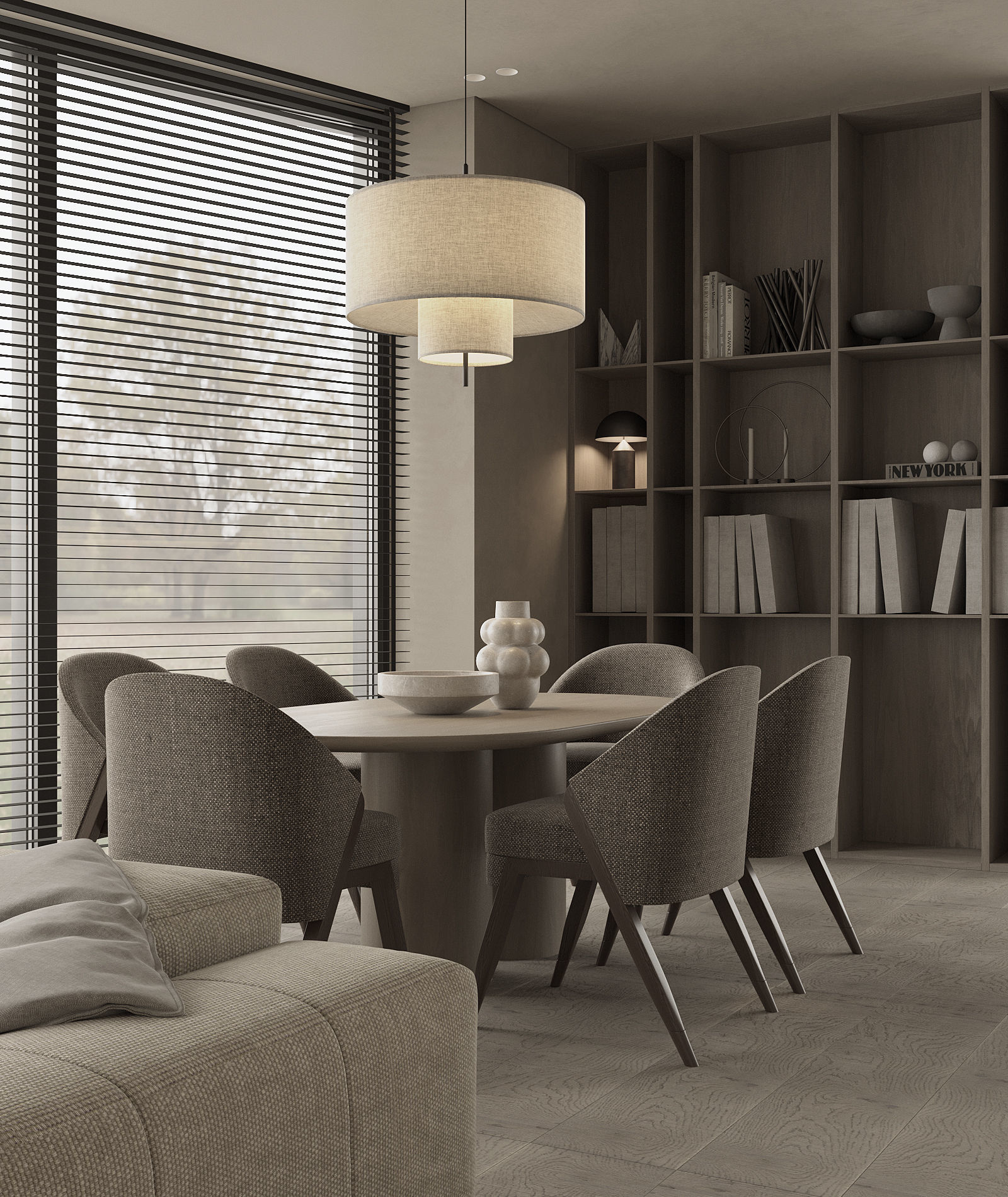 Living room 3D model_8