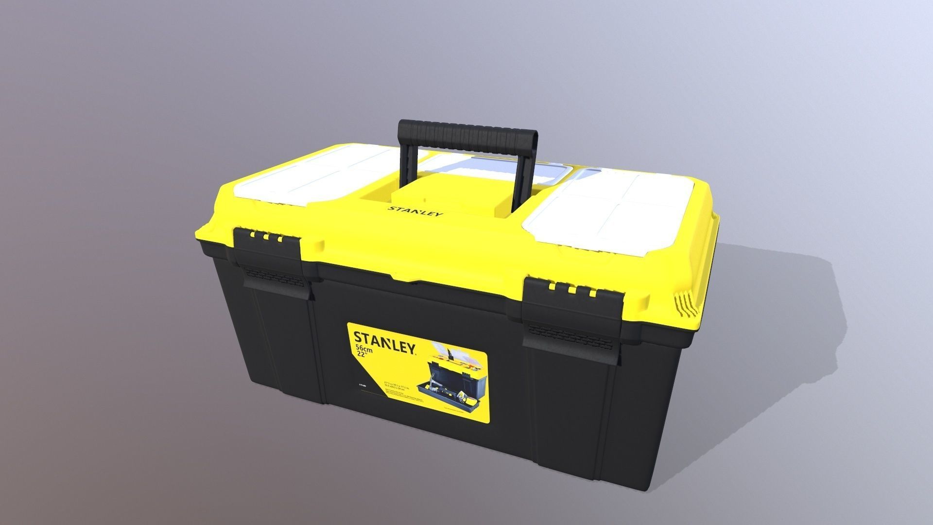 Stanley Tool Box 3D model_5