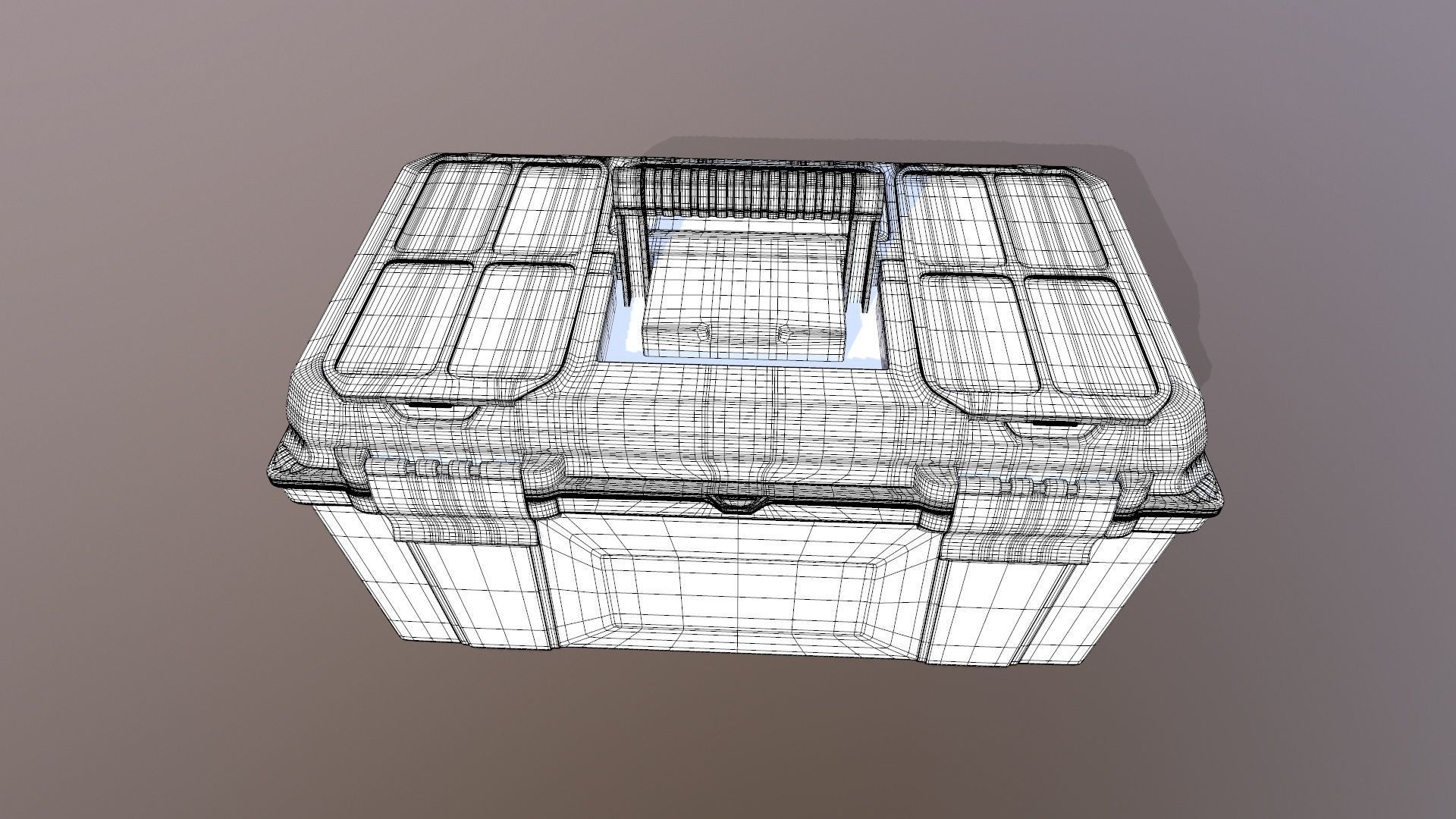 Stanley Tool Box 3D model_11