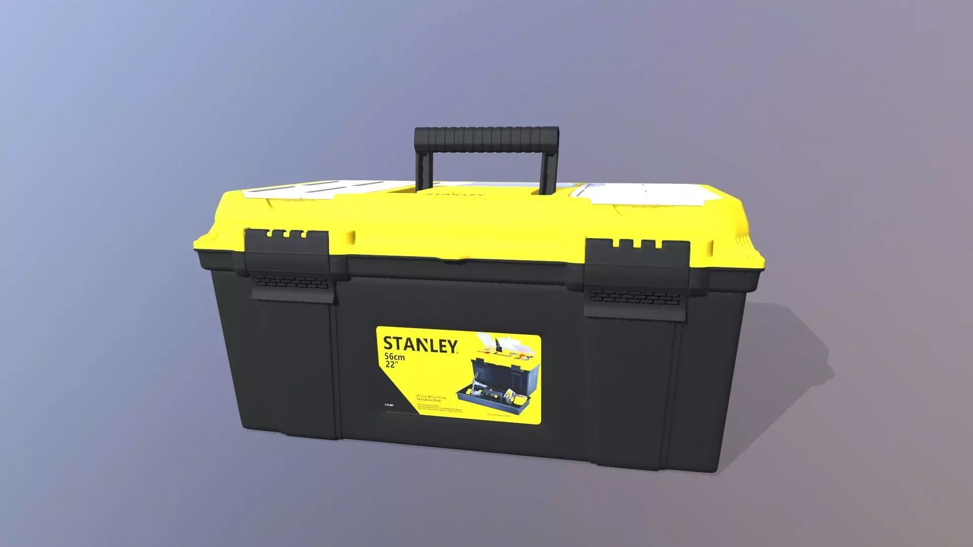 Stanley Tool Box 3D model_0