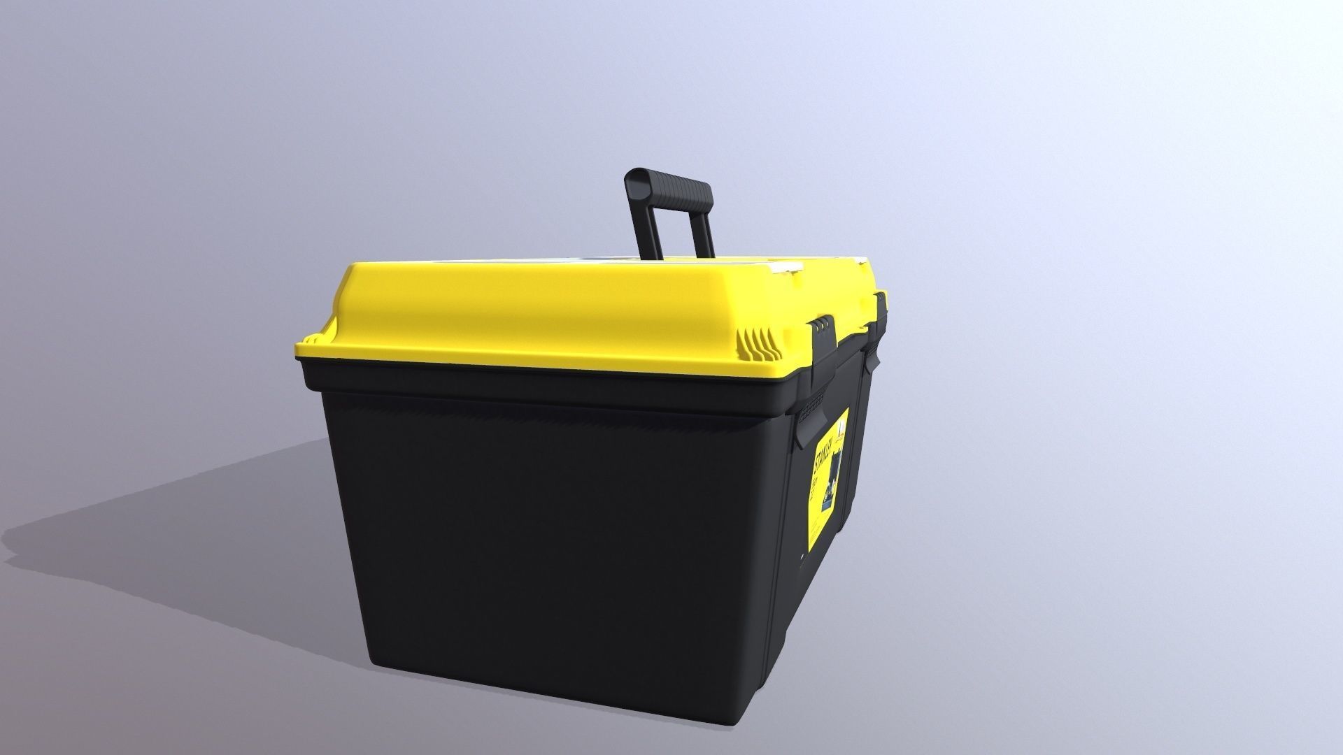 Stanley Tool Box 3D model_7