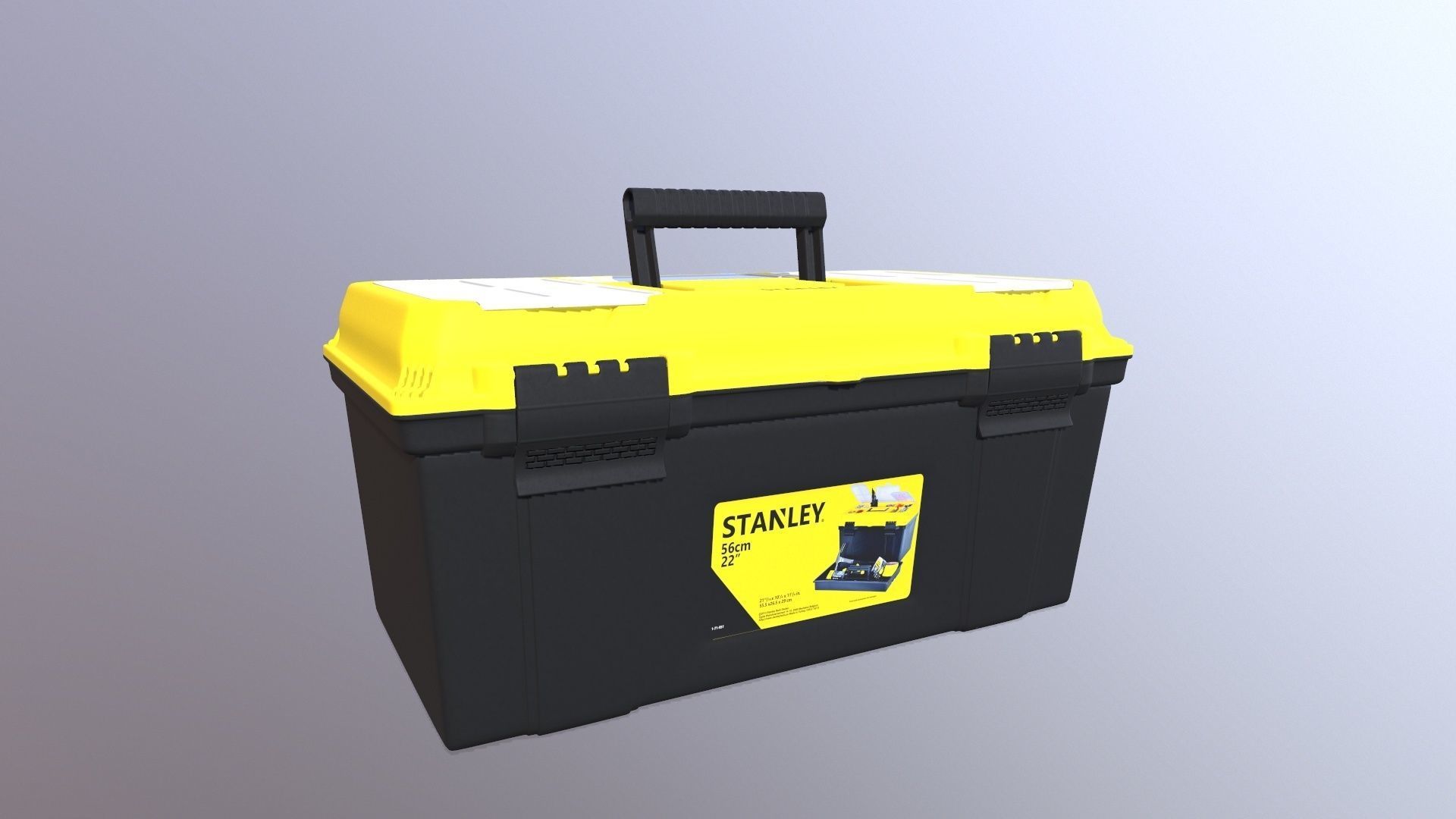 Stanley Tool Box 3D model_6