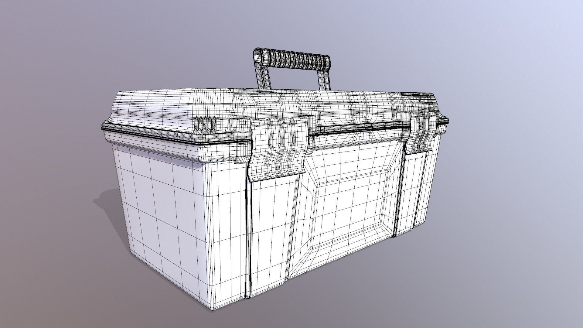 Stanley Tool Box 3D model_10