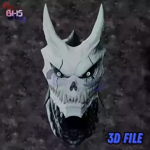 Kaijuu No 8 Kafka Helmet 3D File digital Download
