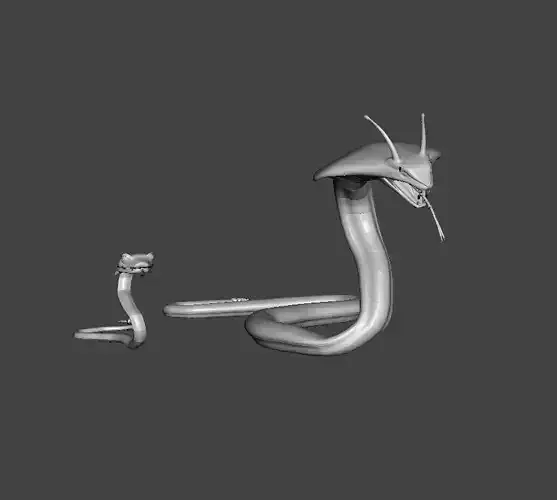 Melascula Snake 3D Model