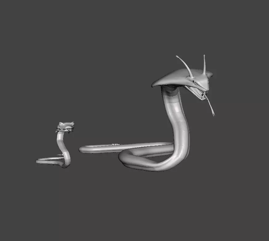 Melascula Snake 3D Model 3D print model